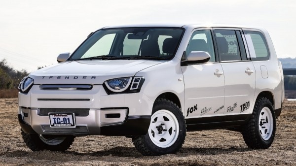 Dafunder: коммерческая пародия кей-кара Honda N-Van на Land Rover Defender