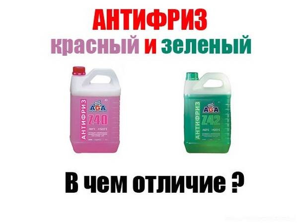 Тосол и антифриз для охлаждения двигателя