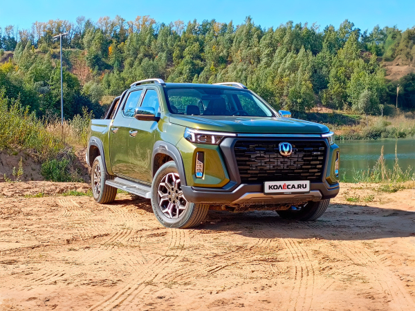 Немного Isuzu, оливковая зелень и две паллеты: тест-драйв дизельного Changan Hunter Plus Немного Isuzu, оливковая зелень и две паллеты: тест-драйв дизельного Changan Hunter Plus